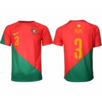 Portugal Pepe #3 Heimtrikot WM 2022 Kurzarm